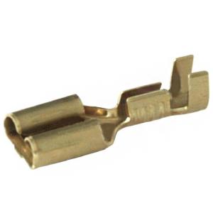 Oisolerad kabelsko 6.3mm, 1.0-2.5mm2 - 1