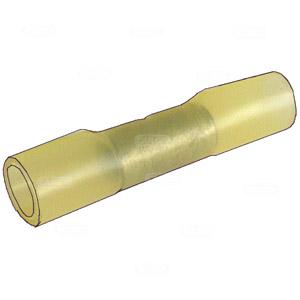 Skarvhylsa med krympslang och lim 6mm2, gul - 1