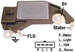 Regulator 12V, eftermarknad Delco-Remy - 1