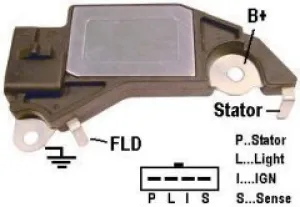 Regulator 12V, eftermarknad Delco-Remy - 1