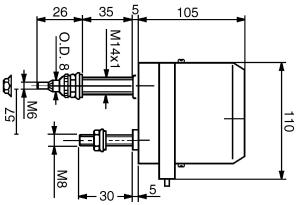 Torkarmotor 12V (Utgått) - 2