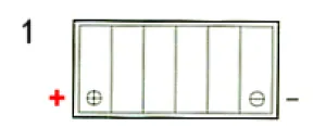 Batteri 12V 40Ah - 3