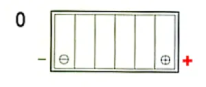 Batteri 12V 72Ah Drytec - 1