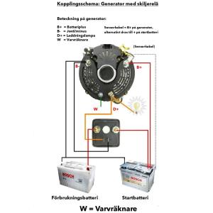 Generator 12V 60A (2-polig) - 10