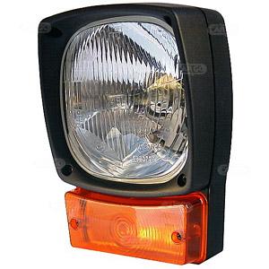 Strålkastare 12V H4 med blinkers - 1