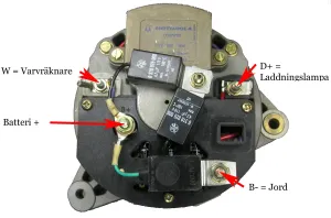 Generator 12V 25A - 1