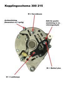 Generator 12V 70A - 3